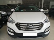 Bán Hyundai Santa Fe 2.4 AT 4WD đời 2015, màu trắng