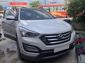 Bán Hyundai Santa Fe 2.4 AT 4WD đời 2015, màu trắng