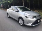 Cần bán lại xe Toyota Vios MT đời 2016, màu bạc  