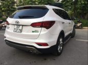 Bán Hyundai Santa Fe 2.4 AT đời 2016, màu trắng số tự động, giá 930tr