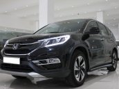 Cần bán Honda CR V sản xuất 2015, màu đen đẹp leng keng