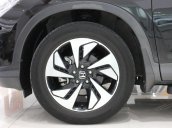 Cần bán Honda CR V sản xuất 2015, màu đen đẹp leng keng