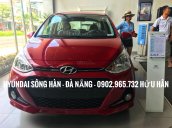 Bán xe Hyundai Grand i10 2019, màu đỏ, giá tốt nhất Đà Nẵng, chỉ cần 150 triệu để nhận xe, LH: 0902.965.732 Hữu Hân