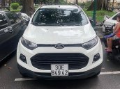 Bán Ford EcoSport Titanium Black 1.5L AT 2016, màu trắng, ít sử dụng