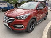 Bán Hyundai Santa Fe 2.2 AT sản xuất năm 2017, màu đỏ