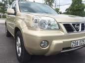 Bán ô tô Nissan X trail đời 2003, màu vàng, nhập khẩu Nhật Bản số sàn