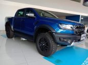Bán Ford Ranger Raptor, màu xanh lam, nhập khẩu, có sẵn giao ngay