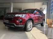 Bán Ford Explorer 2018, màu đỏ, nhập khẩu Mỹ