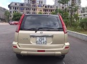 Cần bán Nissan X trail 2.5MT 2003, màu vàng, nhập khẩu Nhật Bản, máy móc êm ru