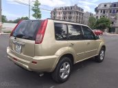 Cần bán Nissan X trail 2.5MT 2003, màu vàng, nhập khẩu Nhật Bản, máy móc êm ru