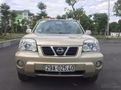 Cần bán Nissan X trail 2.5MT 2003, màu vàng, nhập khẩu Nhật Bản, máy móc êm ru