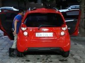 Lên đời xe nên cần bán Chevrolet Spark, số tự động, màu đỏ, sản xuất năm 2015