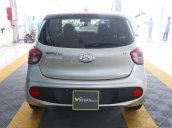 Bán ô tô Hyundai Grand i10 Hatback 1.2AT 2017, màu bạc, 386 triệu