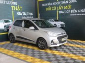 Bán ô tô Hyundai Grand i10 Hatback 1.2AT 2017, màu bạc, 386 triệu