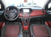 Bán ô tô Hyundai Grand i10 Hatback 1.2AT 2017, màu bạc, 386 triệu