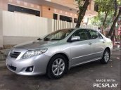 Cần bán gấp Toyota Corolla altis 2009, màu bạc số tự động