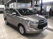 Bán Toyota Innova 2.0E màu nâu titan, số sàn, sản xuất 2017 mẫu mới một chủ