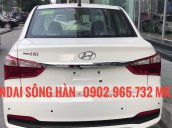 Hyundai Grand i10 2019, màu trắng - tặng phụ kiện hấp dẫn - chỉ cần 120 triệu nhận xe, LH: 0902.965.732 Hữu Hân