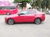 Mazda 2 1.5L AT model 2017, màu đỏ, xe nhà ít đi còn mới toanh, mới 99% luôn, giá chỉ 465 triệu