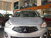 Bán xe Mitsubishi Attrage CVT ECO đời 2019, màu bạc, xe nhập