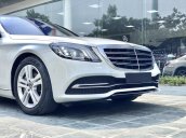 Bán xe Mercedes S450L đk lần đầu T3/ 2019, màu trắng, siêu lướt 5000km