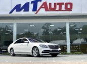 Bán xe Mercedes S450L đk lần đầu T3/ 2019, màu trắng, siêu lướt 5000km