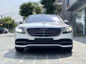 Bán xe Mercedes S450L đk lần đầu T3/ 2019, màu trắng, siêu lướt 5000km