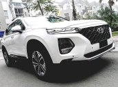 Bán xe Hyundai Santa Fe năm sản xuất 2019, màu trắng