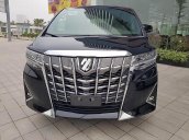 Bán ô tô Toyota Alphard 3.7 AT 8 cấp đời 2019, màu đen, nhập khẩu