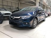 Bán xe Honda City 2019, màu xanh lam, giao xe nhanh