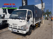 Xe tải Isuzu 3T49 thùng dài 4m4 chỉ cần trả trước 100 triệu