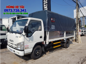 Xe tải Isuzu 3T49 thùng dài 4m4 chỉ cần trả trước 100 triệu