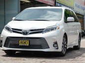 Bán Toyota Sienna Limited FWD 3.5 2019, màu trắng, nhập Mỹ mới 100%