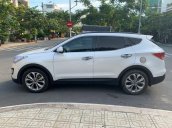 Bán Hyundai Santa Fe 2.2AT đời 2015, màu trắng, nhập khẩu, đi được 47000 km