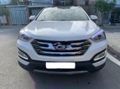 Bán Hyundai Santa Fe 2.2AT đời 2015, màu trắng, nhập khẩu, đi được 47000 km