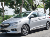 Chỉ 110tr có Honda City 1.5G (CVT) 2019, màu bạc, giao ngay. Khuyến mãi TM+BHVC+PK