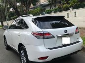 Bán ô tô Lexus RX 450H sản xuất năm 2010, màu trắng, nội thất da màu kem sang trọng