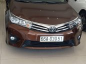 Cần bán xe Toyota Corolla altis 1.8G AT năm sản xuất 2016, xe chạy lướt 6.000 km, màu nâu, xe đẹp như mới