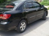 Cần bán lại xe Toyota Corolla altis năm sản xuất 2003, màu đen, máy êm