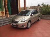 Bán xe Toyota Vios sản xuất 2010, xe đẹp long lanh, đi giữ gìn, màu vàng cát