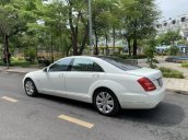 Bán Mercedes S400 model 2012 màu trắng xăng điện, biển TP