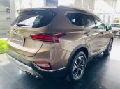 Hyundai Santa Fe 2019 xăng cao cấp, xe giao ngay tặng full PK, LH 0934545215