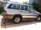 Bán ô tô Ssangyong Musso GT đời 2002 máy dầu , màu bạc