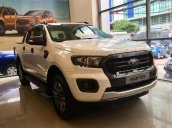 Bán Ford Ranger Wildtrak năm sản xuất 2019, màu trắng, nhập khẩu, giá chỉ 918 triệu