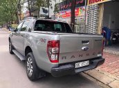 Bán xe Ford Ranger Wildtrack 3.2AT đời 2016, màu bạc, nhập khẩu 