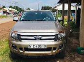 Bán xe Ford Ranger XLS 2.2L 4x2 MT sản xuất 2014, màu vàng, nhập khẩu  