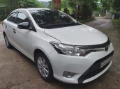 Cần bán xe Toyota Vios 1.5E CVT đời 2017, màu trắng, giá tốt