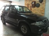 Bán lại xe Ssangyong Musso đời 2004, màu đen, nhập khẩu