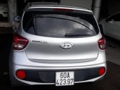 Bán Hyundai Grand i10 HB 1.0MT base màu bạc, số sàn, sản xuất 2017, biển Đồng Nai 1 chủ