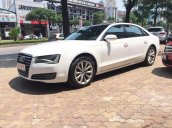 Audi A8L modell 2012, odo 4 vạn km, màu trắng